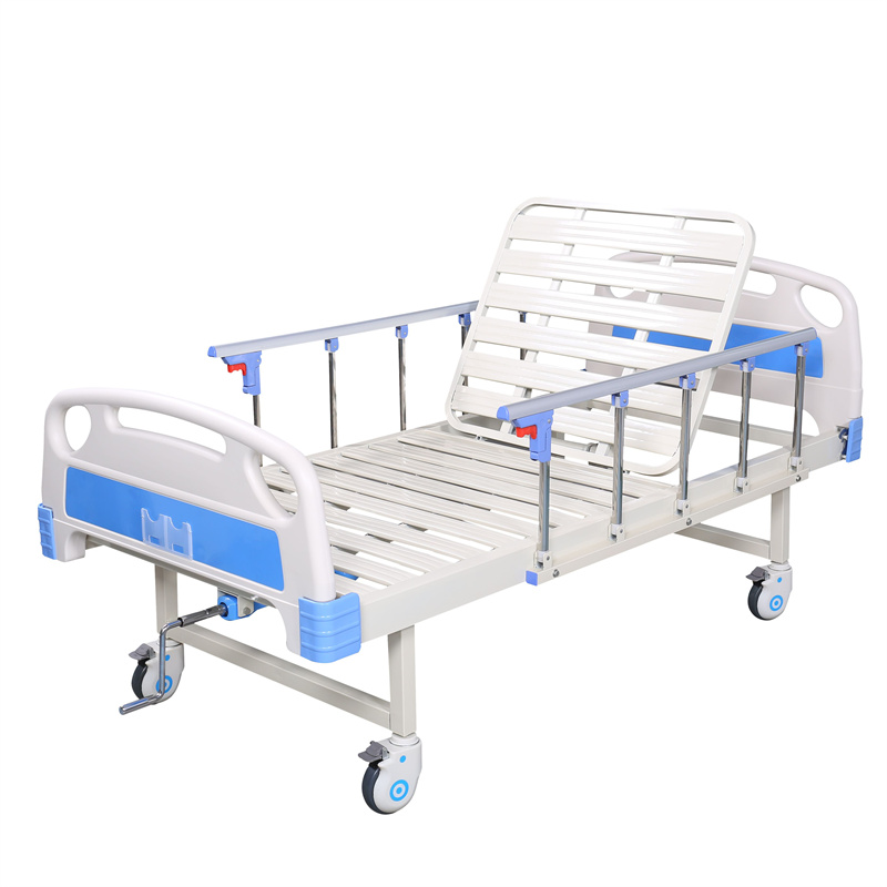 1-Crank Manual Hospital Bed 