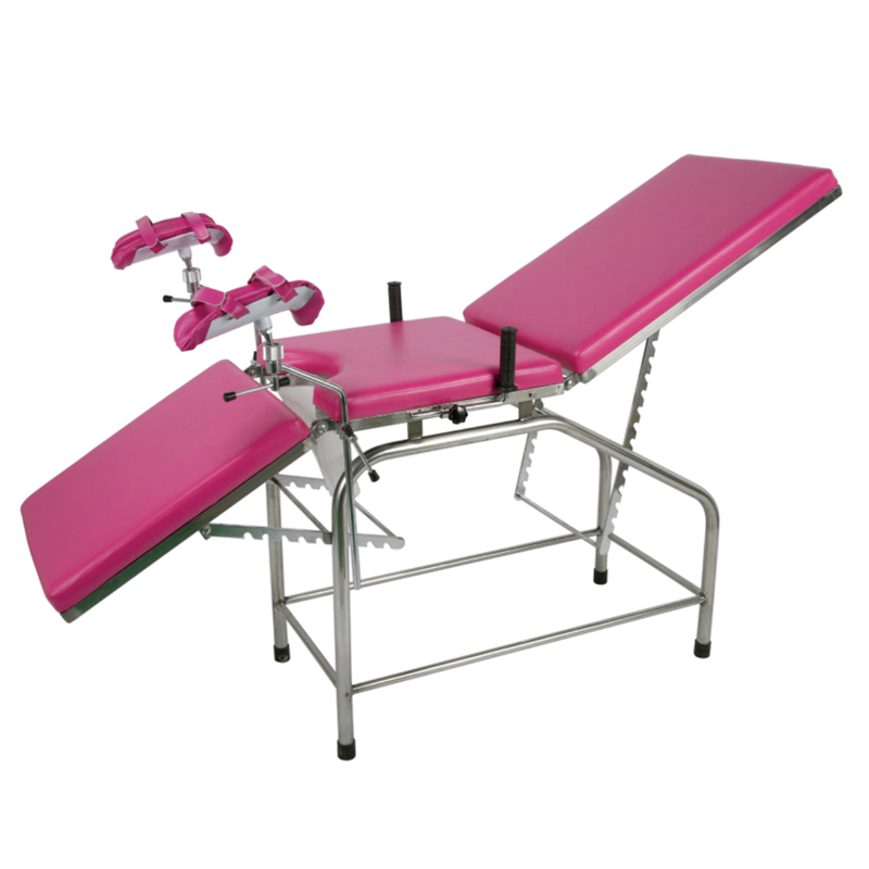 Manual gynecology table