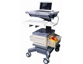 Luxurious laptop Wireless Nursing computer Trolley