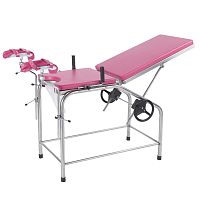 Manual gynecology table